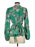Shein Green Long Sleeve Blouse Size 4 - photo 2