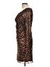 Guess Animal Print Brown Cocktail Dress Size 12 - photo 5