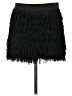 Express 100% Polyester Black Formal Skirt Size 4 - photo 1
