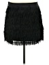 Express 100% Polyester Black Formal Skirt Size 4 - photo 2