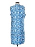 Mud Pie Blue Casual Dress Size L - photo 2