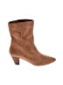 Something Navy 100% Leather Brown Ankle Boots Size 6 - photo 1