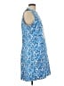 Mud Pie Blue Casual Dress Size L - photo 4