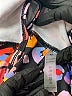 Unbranded Floral Black Swimsuit Top Size M - photo 3