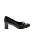 Salvatore Ferragamo 100% Leather Black Heels Size 8 - photo 1