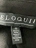 ELOQUII Black Long Sleeve Blouse Size 22 Plus - photo 7