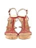 MICHAEL Michael Kors Red Pink Wedges Size 7 1/2 - photo 2