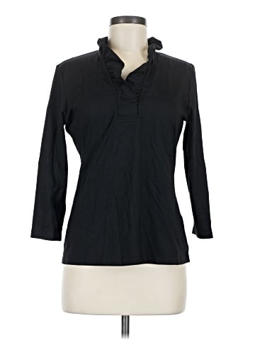 J. McLaughlin 3/4 Sleeve Button-Down Shirt (view 1)