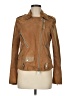 ALLSAINTS 100% Leather Brown Leather Jacket Size 8 - photo 1