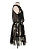 Maurices 100% Polyester Floral Black Cocktail Dress Size L - photo 4
