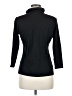J. McLaughlin Black 3/4 Sleeve Button-Down Shirt Size M - photo 2