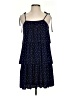 Free Generation 100% Polyester Stars Blue Casual Dress Size S - photo 1