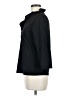 J. McLaughlin Black 3/4 Sleeve Button-Down Shirt Size M - photo 5