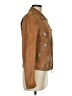ALLSAINTS 100% Leather Brown Leather Jacket Size 8 - photo 4