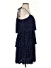 Free Generation 100% Polyester Stars Blue Casual Dress Size S - photo 4