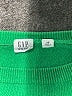 Gap 100% Cotton Stripes Green Pullover Sweater Size XS - photo 7