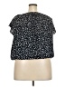 Vince Camuto Black Short Sleeve Blouse Size 2X - photo 2