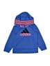 Adidas 100% Polyester Blue Pullover Hoodie Size 4T - photo 1