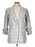H&M Checkered-gingham Gray Blazer Size 10 - photo 1