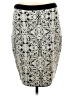 Etcetera Print Gray Formal Skirt Size L - photo 1