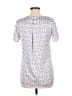 Esprit White Short Sleeve Blouse Size 6 - photo 2