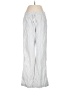 Ci Sono Stripes Silver Casual Pants Size M - photo 1