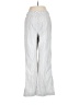 Ci Sono Stripes Silver Casual Pants Size M - photo 2