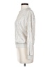 Zara W&B Collection Metallic Silver Jacket Size S - photo 5