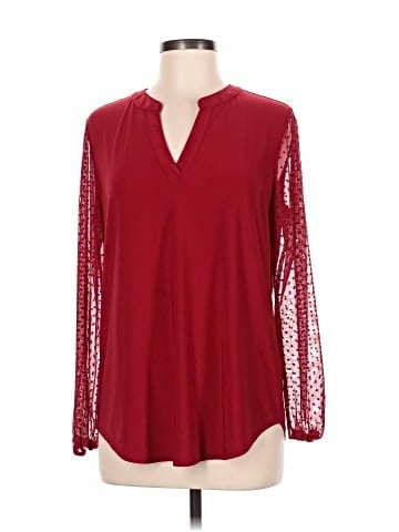 Kasper Long Sleeve Blouse (view 1)