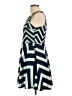 Xhilaration Chevron-herringbone Blue Casual Dress Size L - photo 5