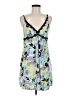 Apt. 9 Print Blue Cocktail Dress Size M - photo 1