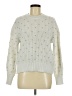 Nine West 100% Polyester Polka Dots Ivory Pullover Sweater Size M - photo 1
