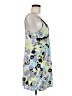 Apt. 9 Print Blue Cocktail Dress Size M - photo 4