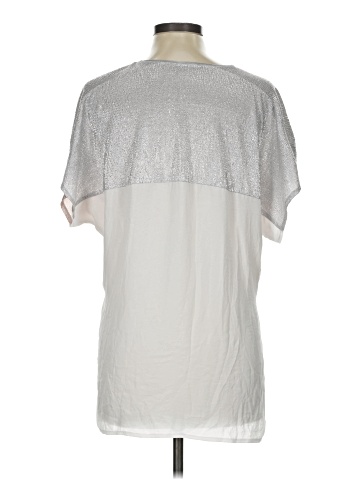 Zara W&B Collection Short Sleeve Blouse (view 2)
