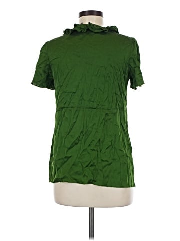 Saks Fifth Avenue Short Sleeve Silk Top (view 2)