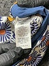 Moon 100% Cotton Paisley Blue Casual Skirt Size 2X - photo 5
