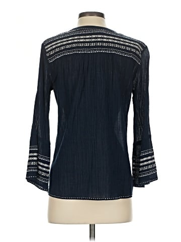 Velvet by Graham & Spencer Long Sleeve Henley (view 2)