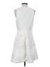 Ann Taylor 100% Polyester White Cocktail Dress Size 4 - photo 2