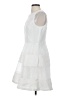 Ann Taylor 100% Polyester White Cocktail Dress Size 4 - photo 5