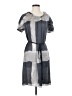 Zara Basic 100% Polyester Gray Casual Dress Size S - photo 1