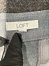 Ann Taylor LOFT Chevron-herringbone Gray Dress Pants Size 0 (petite) - photo 7