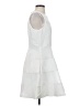Ann Taylor 100% Polyester White Cocktail Dress Size 4 - photo 4