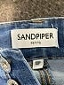 Sandpiper Chevron-herringbone Blue Jeans Size 10 Petite - photo 7