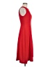 Halston Solid Red Cocktail Dress Size 6 - photo 4
