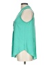 Lush Teal Sleeveless Blouse Size L - photo 5