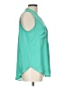 Lush Teal Sleeveless Blouse Size L - photo 4