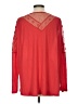 Free People Red Long Sleeve Blouse Size L - photo 2