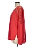 Free People Red Long Sleeve Blouse Size L - photo 5