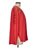 Free People Red Long Sleeve Blouse Size L - photo 4
