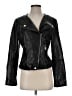 MICHAEL Michael Kors 100% Leather Black Leather Jacket Size S - photo 1